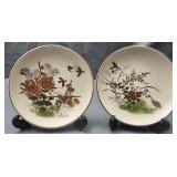 vintage Otagiri Japanese small collector plates