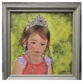 Painting on board signed by J Meyer 2005