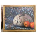 J Meyer Framed oil on canvas