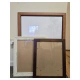 Lot of 3 picture frames