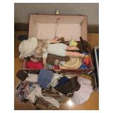 Estate lot of doll clothes