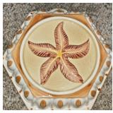 Vintage Ceramic Star Fish Mold for Decor