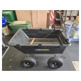 Gorilla Carts plastic wagon