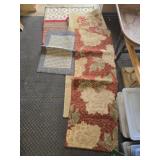 Estate lot of rugs and doormat