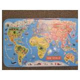 Magnetic World map
