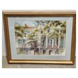 Signed & numbered 'College of Charleston' print