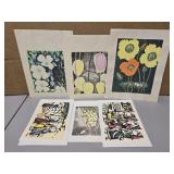 Estate lot of prints