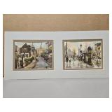 Pair of small prints