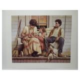 Jim Daly "Sunday Afternoon" print ***