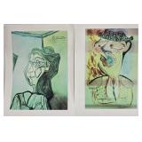 Lot of 2 Picasso prints