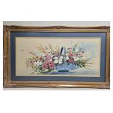 Floral Painting Print by Laura Robinson Werner