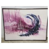 Laura Robinson mixed media painting on canvas