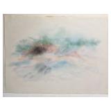 Watercolor Painting on Textured Paper