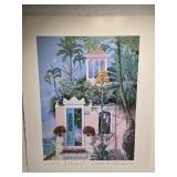 Casa Paradiso John Kiraly Chalk & Vermilion Print