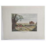 R Havell Partridge Shooting Near Windsor Print