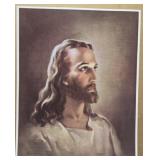 Sallman print of Jesus