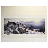 Signed David or Dan Pierce They Watch Print