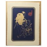 Signed "Sharaku" print 8/300
