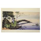 Signed Neil Adamson River Mist Print 68 of 600