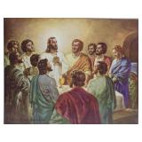 Vintage Print of the ' Last super '