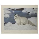 Signed and numbered 'Alaskan Friend' print **