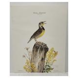 Don Whitlatch "Eastern Meadowlark" print ***