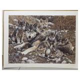 "Den Mother" by Carl Brenders specimen print