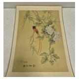 Original hand painting on silk