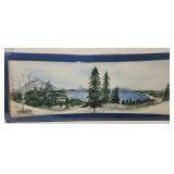 Lake Tahoe watercolor painting by Laura Robinson