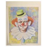 Signed Lawrence Crowell During The Laughter Print