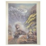 Signed Telluride Homecoming Print by Ted Blaylock