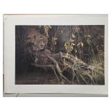 Signed 'Young Predator - Leopard Cub' by Seerey