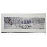 Signed 'The Adoration of Red Bird Lady' by Crista