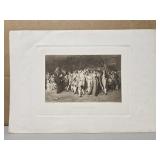 Vintage "The Queen Of The Swords" print