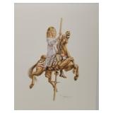 Jim Daly "The Flying Horse" print ***