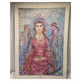 Esther Print by Edna Hibel Exclusive Edition 740