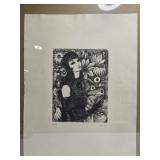 Beautiful signed and number print