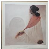 'Navajo Meditating' by Ozz Franca 357/4000