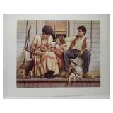 Jim Daly "Sunday Afternoon" print ***