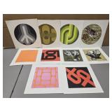 Estate lot of signed small prints