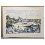 Terry Rodgers print of a boat
