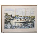 Terry Rodgers sailboat print