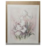 Signed "Iris" by Barbara Mack print
