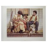 Jim Daly "Sunday Afternoon" print ***
