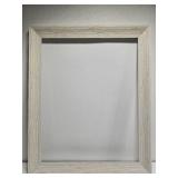 Whote wood picture frame