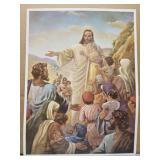 Sallman print of Jesus