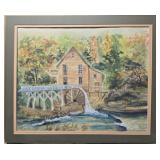 Beautiful watercolor like painting