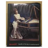 Vintage Sharp poster