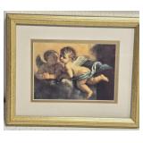Framed Angel Cherubs Print