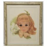 Vintage Northern Tissues Baby print